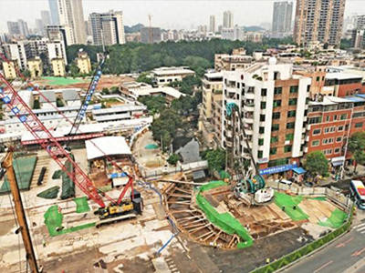 Automated monitoring - Guangzhou Metro Line 7 Yufengwei Station project