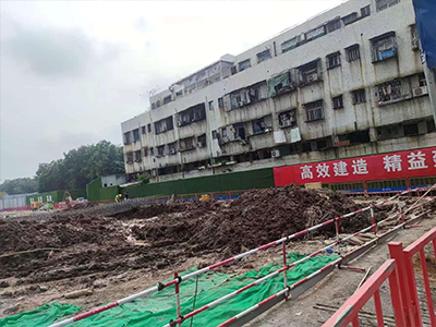 Foundation pit monitoring - Commercial and residential project on the west side
