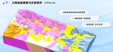 三维地质建模与分析软件  CnGIM_ma